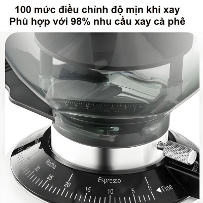 Máy xay cà phê chuyên nghiệp thương hiệu cao cấp Shardor BD-CG301 - Công suất 260W - Hàng nhập khẩu (BH 1 NĂM)