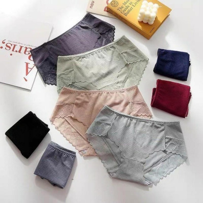 COMBO 5 QUẦN LÓT NỮ SU PHỐI REN CẮT VIỀN 2207 - GIAO MÀU NGẪU NHIÊ