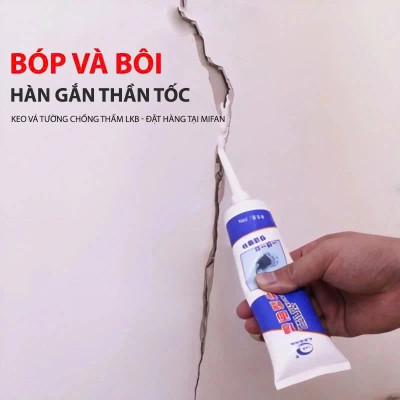Chống Thấm Hiệu Quả: Bộ 2 Lọ Keo Trám Vá Tường Nứt 250g - Đối Tác Tin Cậy Cho Nhà Bạn