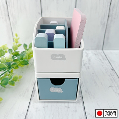 Khay đựng giấy nhớ & đồ dùng văn phòng phẩm Nuube - Hàng Nội Địa Nhật Bản