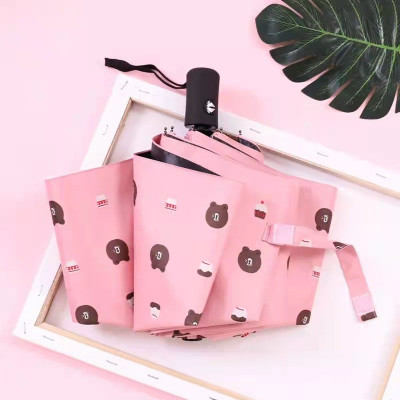 Ô dù đi mưa , che nắng vải dù gấp gọn , hình gấu dễ thương cute nhiều màu ,chống thấm nước ,chống tia UV , trẻ trung , hiện đại nhỏ gọn dễ dàng mang theo mọi nơi  