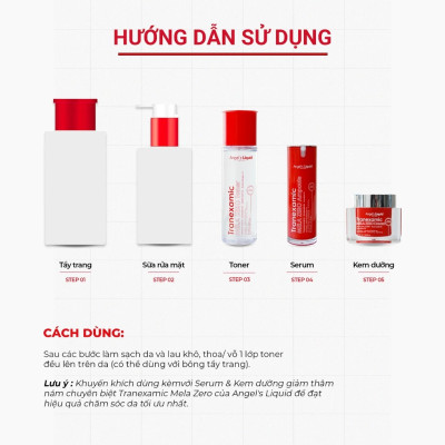 Toner Acid Giảm Thâm Nám Chuyên Biệt Angel