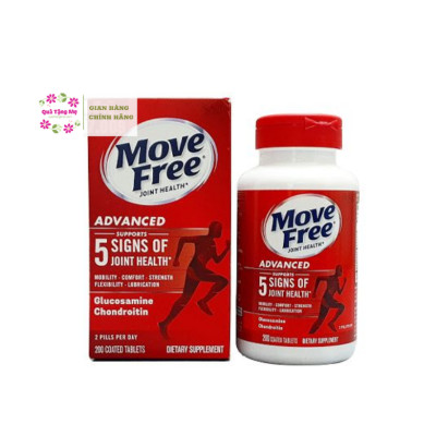 Hỗ trợ giảm đau nhức xương khớp Schiff Move Free Mỹ nâng cao sức khỏe khớp, sụn và xương, tăng khả năng vận động linh hoạt thoải mái-QuaTangMe Extaste