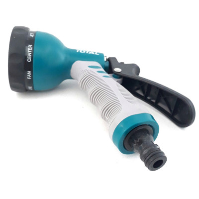 Đầu phun nước máy xịt rửa 3/4" chuyên dụng TOTAL THWS010901 - Rửa xe, tưới cây, nhiều chế độ rửa tiện lợi, bền bỉ, tay cằm chắc chắn