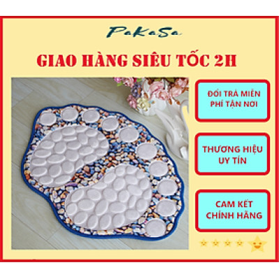 Thảm Chân Massage Hình Bàn Chân Dễ Thương PaKaSa - Hàng Chính Hãng 