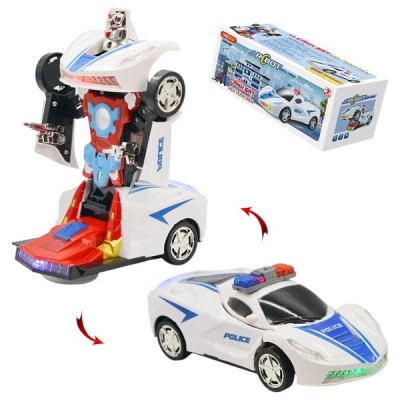 Đồ Chơi Robot Biến Hình Xe Cảnh Sát - Siêu Trình Diễn - Cresta DK81400