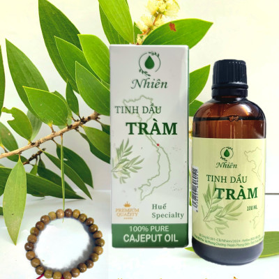 Tinh dầu tràm Nhiên- Tinh dầu tràm Huế chai 100ml Dùng cho bé sơ sinh