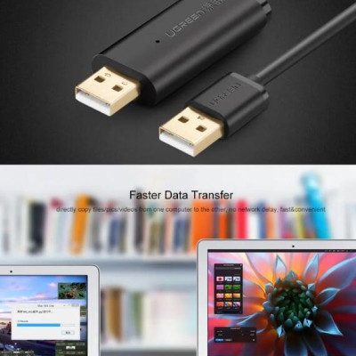 Ugreen UG20233US166TK 2M màu Đen Cáp tín hiệu nối dài USB 2.0 có chip khuếch đại cao cấp - HÀNG CHÍNH HÃNG