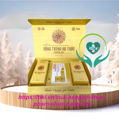 Viên Uống Đông Trùng Hạ Thảo Sụn Cá Mập - Bổ Sung Glucosamin - Hộ 2 lọ *30 viên, vinaphar