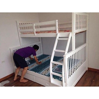 Giường tầng trên 1m x dưới 1m4