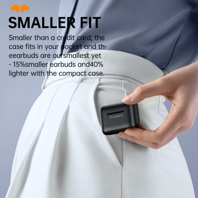 Tai Nghe Choetech BH-T15 Bluetooth Chống Ồn Chủ Động  True Wireless- (Hàng Chính Hãng)