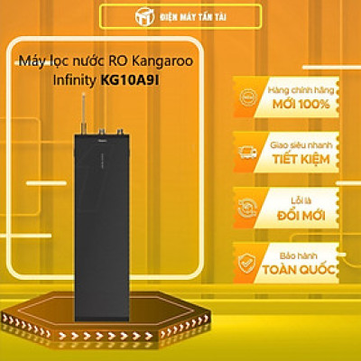 Máy lọc nước RO nóng nguội lạnh Hydrogen Kangaroo 8 lõi Infinity KG10A9I - HÀNG CHÍNH HÃNG - GIAO TOÀN QUỐC