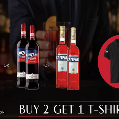 Rượu Campari Milano Bitter 25% 750ml - 1000ml