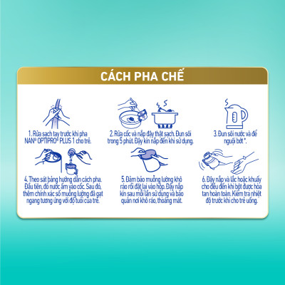 Sữa bột Nestlé NAN OPTIPRO PLUS 1 400G/lon với 5HMO Sản Xuất tại Thụy Sĩ (0 - 6 tháng)