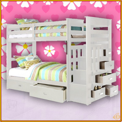 GIƯỜNG BA TẦNG CHO BÉ GT101 ( Hàng CAO CẤP)