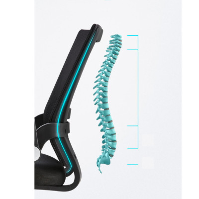 Ghế Học sinh Thông Minh - Hỗ Trợ Sống Lưng & Tay Linh Hoạt 906 Đen Hàng Nhập Khẩu - Siêu Phẩm Giá Tốt 2021