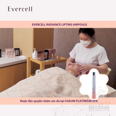 Ampoule Nâng cơ Đàn hồi Săn chắc Trắng sáng da Công nghệ Tế bào gốc EVERCELL Radiance Lifting 15ml 