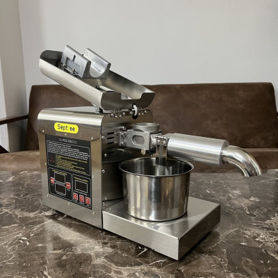 Máy ép dầu thực vật chuyên nghiệp nâng cấp hoàn toàn thương hiệu cao cấp Septree T3 - Năng suất 6-9kg/giờ - Hàng chính hãng