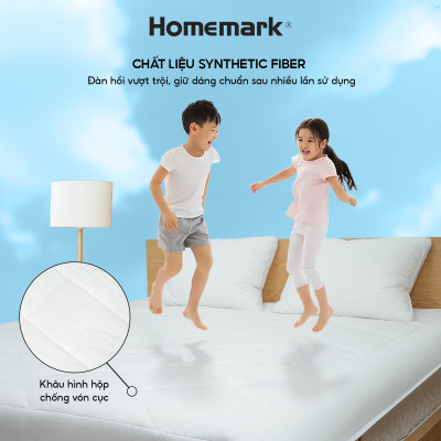 Ruột chăn bông siêu nhẹ Microfiber cao cấp Homemark lông vũ nhân tạo kháng khuẩn 200x220 cm