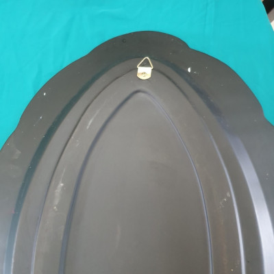 Tranh Dĩa sơn mài cẩn ốc Hoa Mai và chữ Phúc Lộc Thọ