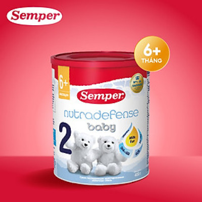 Sữa bột công thức Semper Nutradefense Baby 2 400g