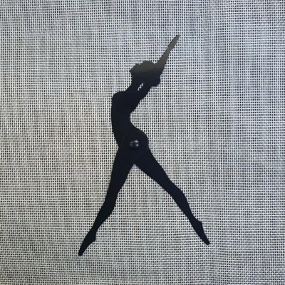 Kim Đồng Hồ Treo Tường Hình Cô Gái Nghệ Thuật Decor Độc Lạ DIY Gắn Máy Kim Trôi – Phụ Kiện Đồng Hồ Trang Trí Sáng Tạo