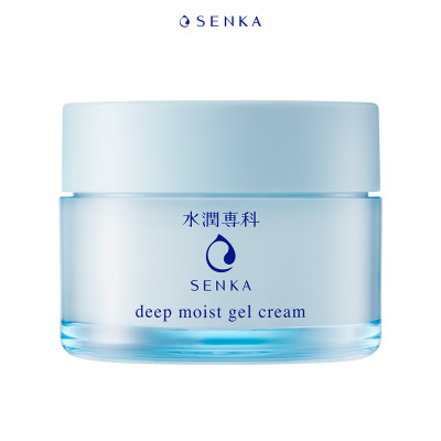Mặt Nạ Ngủ Cấp Ẩm Chuyên Sâu Dạng Gel Senka Deep Moist Gel Cream 50g