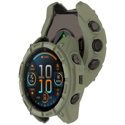 Ốp Case Armor chống va đập cho Garmin Fenix 8 AMOLED Size 43mm/47mm/51mm - Hàng Chính Hãng