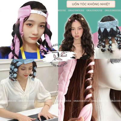 Lô Cuốn Tóc Không Nhiệt MEDUSA Chất Liệu Lụa Tô Châu An Toàn Cho Tóc