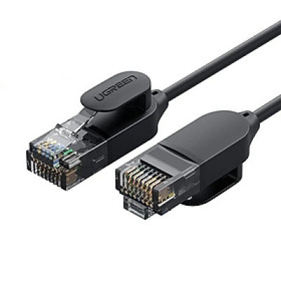 Cáp mạng cat6a utp od2.8 siêu nhỏ thuần đồng 1m Ugreen 122OL70332NW Hàng chính hãng