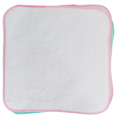 Bịch 8 Miếng Lót Giặt Máy Aiko (30x30) Cho Bé Sơ Sinh, Viền Vải Không Cấn Khi Lót Cho Bé