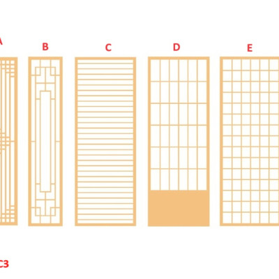 Vách ngăn CNC cho phòng khách, nhà bếp, nhà hàng, spa CNC03 - Nội thất lắp ráp Viendong Adv