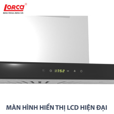 Máy Hút Mùi Chữ T LORCA TA 6007E - Hàng Chính Hãng Cao Cấp Sức Hút Lớn Tiết Kiệm Điện Chống Ồn