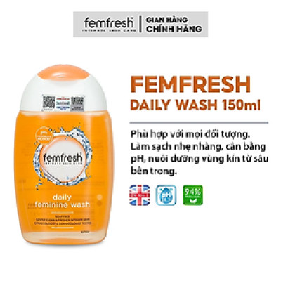 Dung dịch vệ sinh cho cả nữ và nam Femfresh Anh giúp làm sạch sẽ, thơm mát, ngăn ngừa viêm, ngứa, nấm phụ khoa - OZ Slim Store 