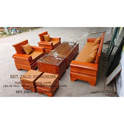 Bộ bàn ghế sofa 24/11 - Đồ Gỗ Bình Long 0388639288