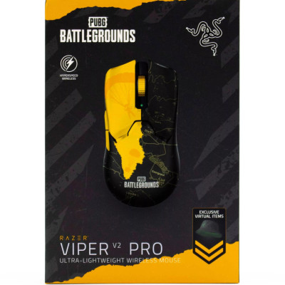 Chuột gaming Razer Viper V2 Pro PUBG: Battlegrounds Edition - Hàng chính hãng