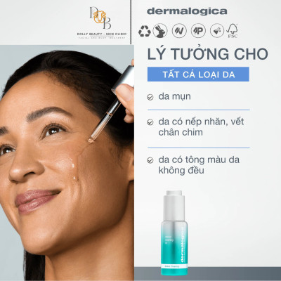 Tinh chất hỗ trợ ngăn ngừa mụn và tái tạo da Retinol Clearing Oil 30ml - DERMALOGICA