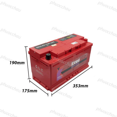 Bình Ắc Quy EXIDE DIN100L 12V-100Ah