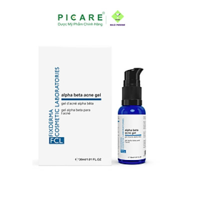 Gel Giúp Giảm Mụn, Điều Tiết Bã Nhờn FCL Alpha - Beta Acne Gel 30ml