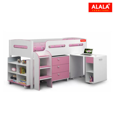 Giường ngủ trẻ Em ALALA/ Miễn phí vận chuyển và lắp đặt/ Đổi trả 30 ngày/ Sản phẩm được bảo hành 5 năm từ thương hiệu ALALA/ Chịu lực 700kg