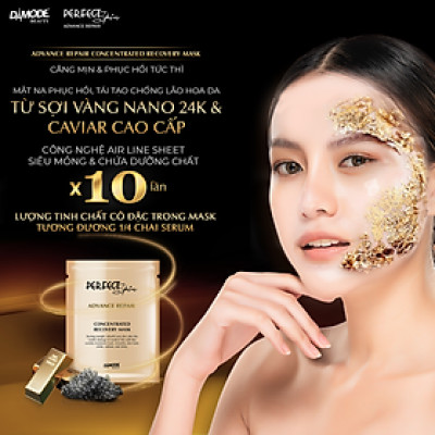 Mặt nạ tinh chất cô đặc tái sinh tế bào phục hồi da CONCENTRATED RECOVERY MASK DAMODE 10 cái dùng thử