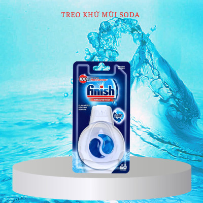 Tinh dầu treo khử mùi máy rửa chén Finish Dishwasher Freshener Fresh Scent 4ml QT017393