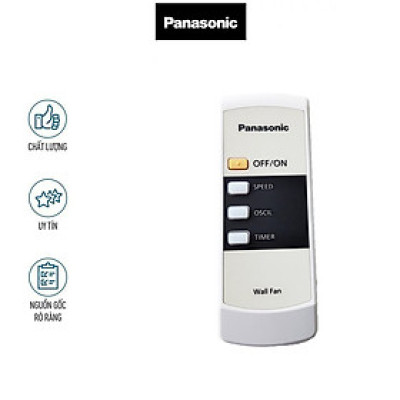 Điều khiển quạt treo tường Panasonic F409M chính hãng (tặng kèm 2 Pin) - Hàng chính hãng