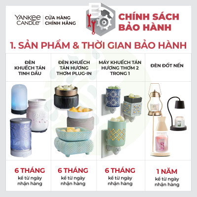 Đèn khuếch tán hương thơm Yankee Candle - Indigo Porcelain