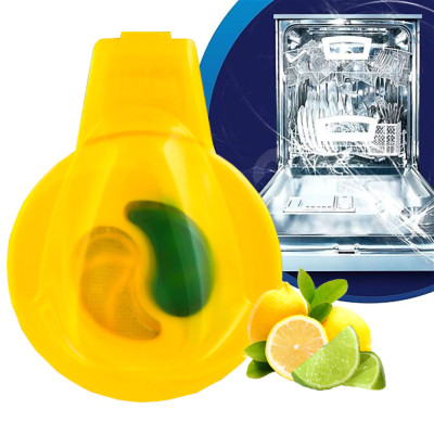 Tinh dầu treo khử mùi máy rửa chén Finish Dishwasher Freshener Lemon & Lime 4ml QT017392 - hương chanh