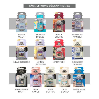 Sáp thơm xe Yankee Candle - Sage & Citrus