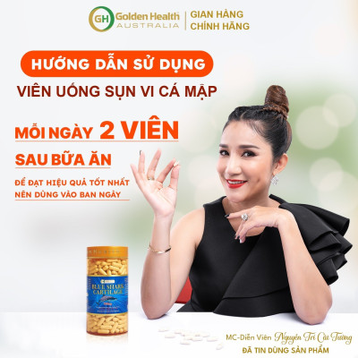 [GOLDEN HEALTH] Viên Uống Sụn Vi Cá Mập Hỗ Trợ Các Bệnh Lý Xương Khớp Mãn Tính Nguy Hiểm Như Thoái Hoá Khớp, Thoát Vị Đĩa Đệm, Loãng Xương Golden Health Blue Shark Cartilage 750mg hộp 365 Viên - Nhập Khẩu Chính Ngạch Từ Úc