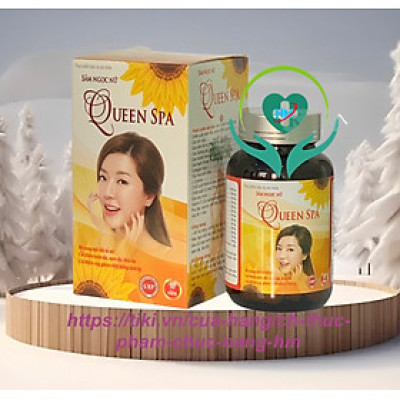 ￼Sâm Ngọc Nữ Queen spa	 – chống lão hóa, Cân bằng nội tiết tố nữ, giữ nét thanh xuân cho phụ nữ – lọ 30 viên, vinaphar