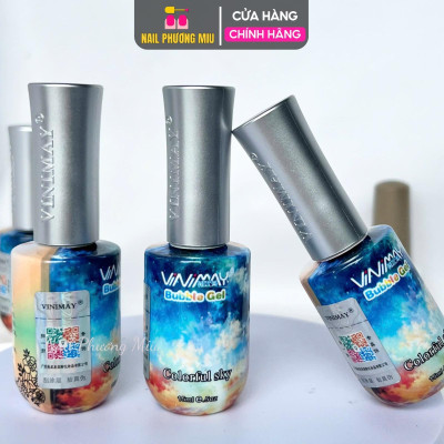 Top Loang Vinimay Cao Cấp Chai 15ml Làm Nail, Sơn Gel Tạo Hiệu Ứng Mây Nước 3D Cho Móng Đẹp Lung Linh