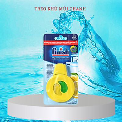 Tinh dầu treo khử mùi máy rửa chén Finish Dishwasher Freshener Fresh Scent 4ml QT017393